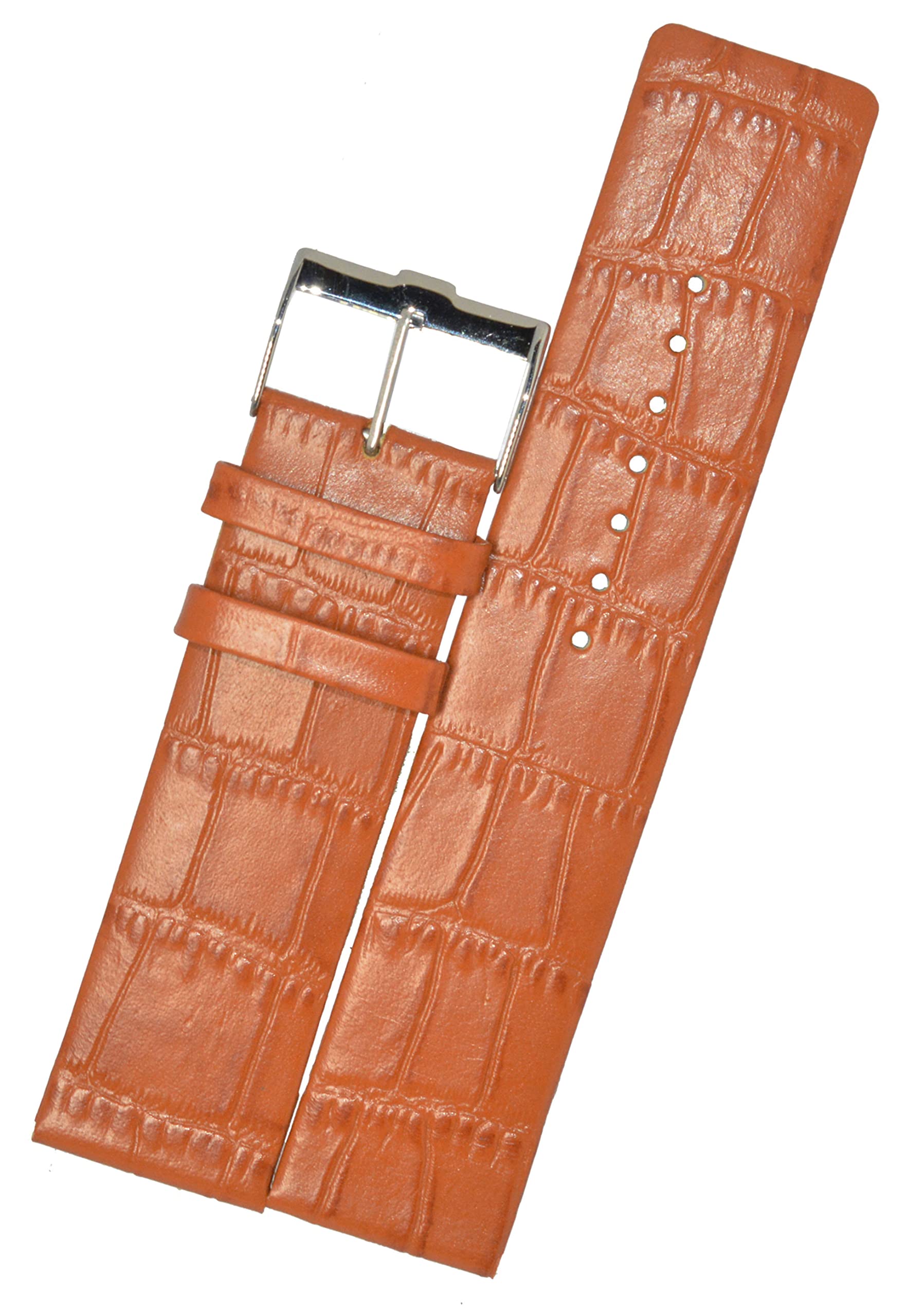 SURU® 22mm Slim Leather Watch Strap/Watch Band for Men Women (Colour - Tan/Width Size -22mm) T101 (B0B2N35ZK4) Amazon Price History, Amazon Price Tracker