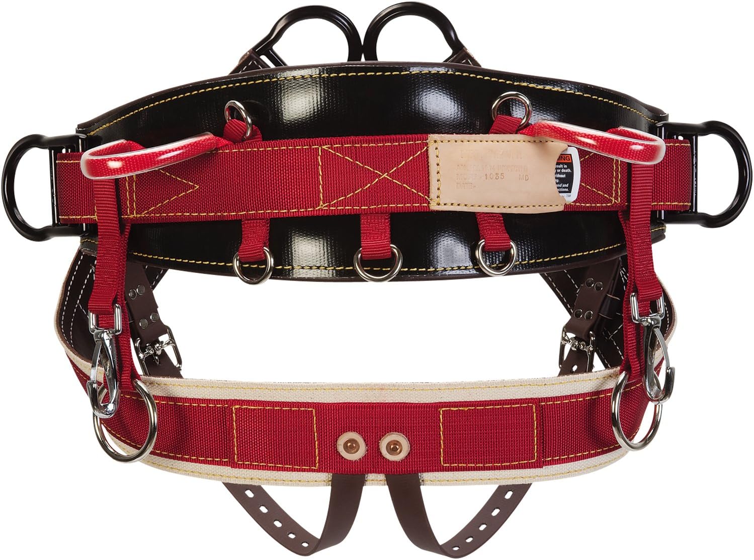 Weaver Leather WLC 315 Saddle with 1" Heavy Duty Coated Webbing Leg Straps