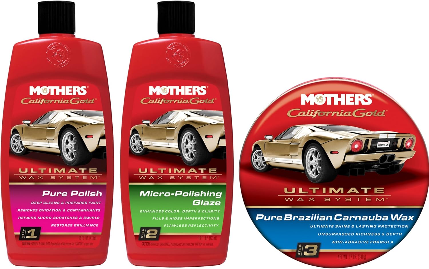 Mothers Ultimate Wax System with Paste Wax