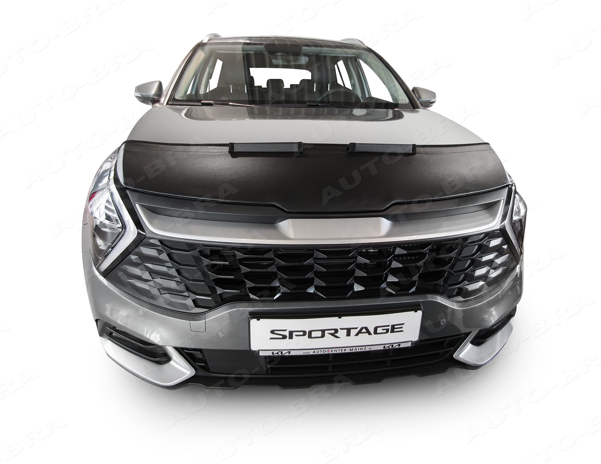 Auto-Bra AB3-00708 kompatybilny z Kia Sportage 2021 - Haubenbra ochrona przed uderzeniami kamieni Tuning Bonnet Bra