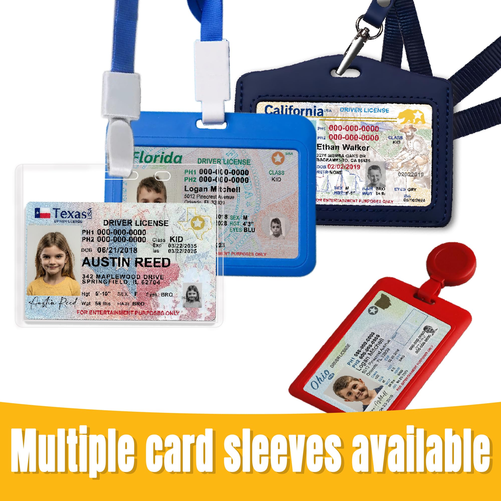 Amazon.com: Custom Novelty Driver's License Card Personalized Fake