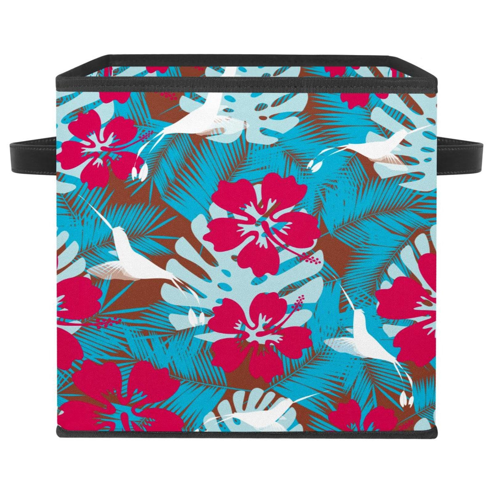 Boîte de rangement en tissu pliable contre le désordre des jouets et vêtements de chambre