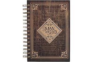 Christian Art Gifts Journal w/Scripture Man of God