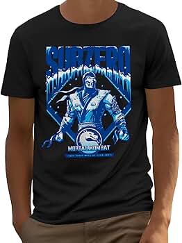 Mortal Kombat Sub-Zero Friendship Mens and Womens Short