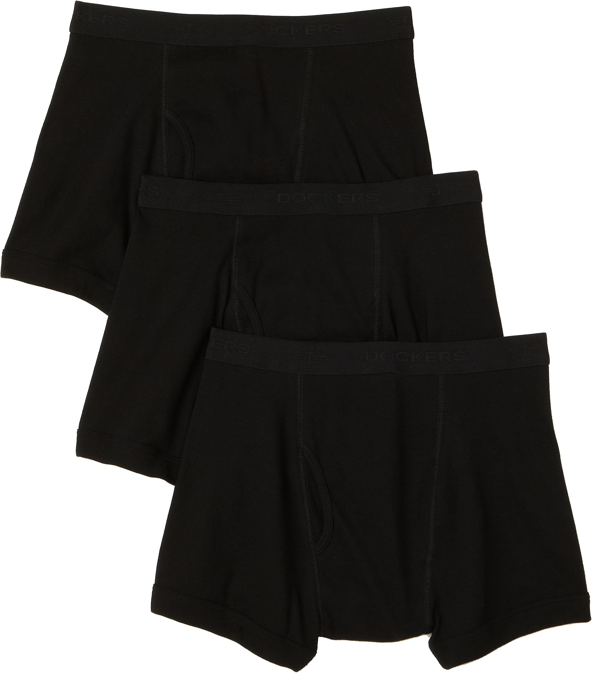 Dockers Men's 3 Pack Boxer Brief