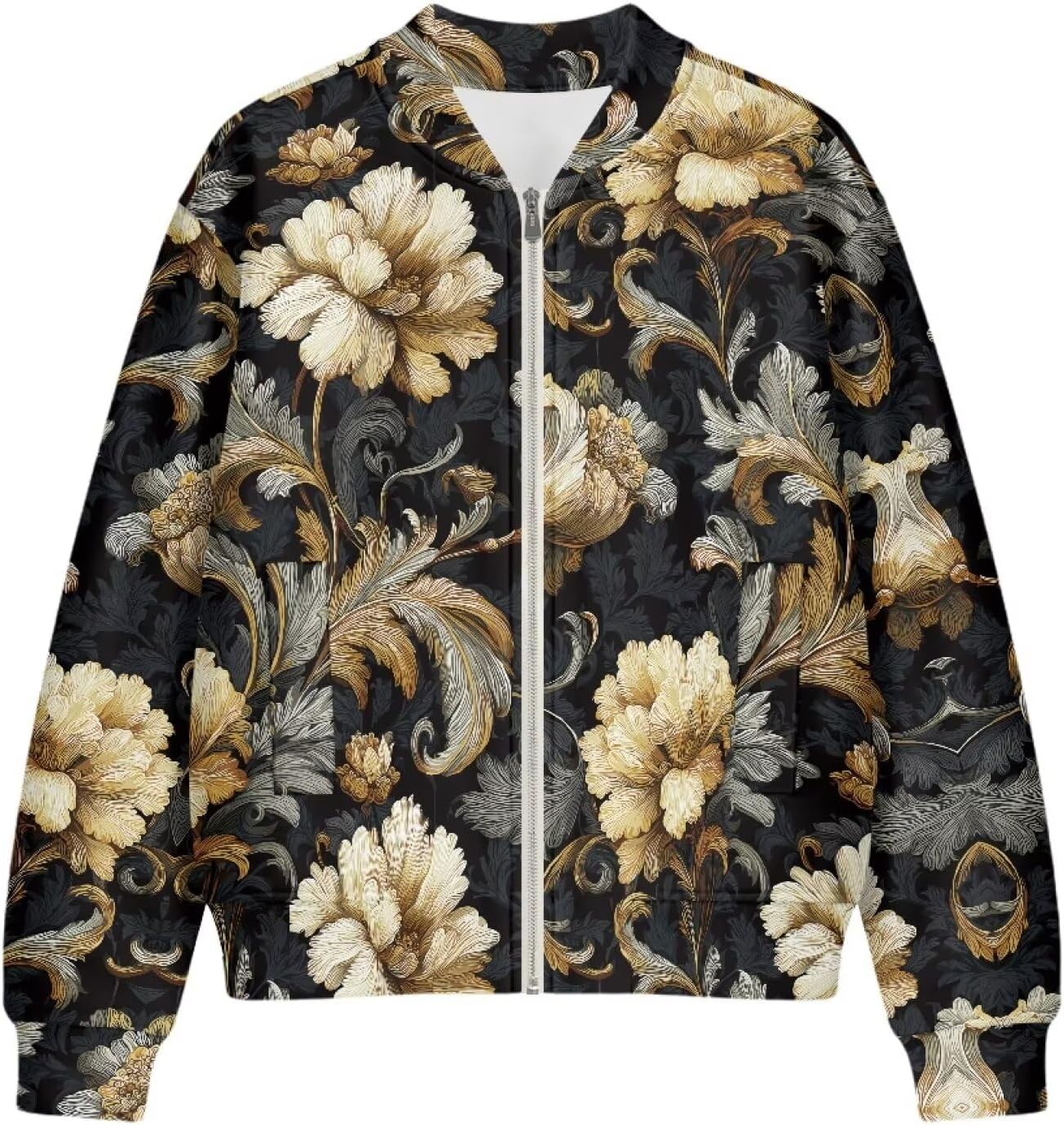 Zip Up Workout Jacket Women No Hood Long Sleeve Womens Zip Up Sweatshirt With Pockets