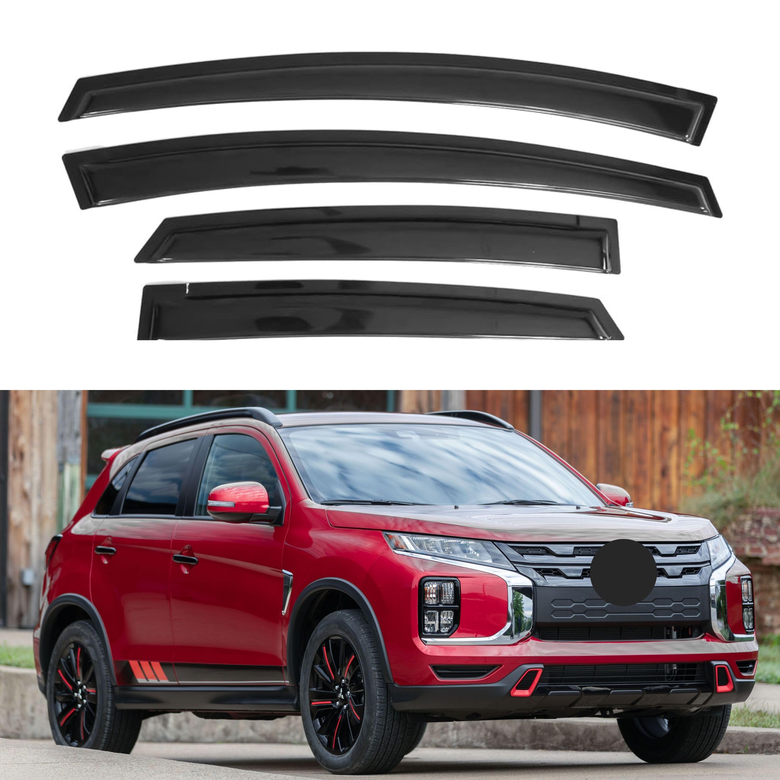 Vent Visors para tu Mitsubishi - Crespo Custom