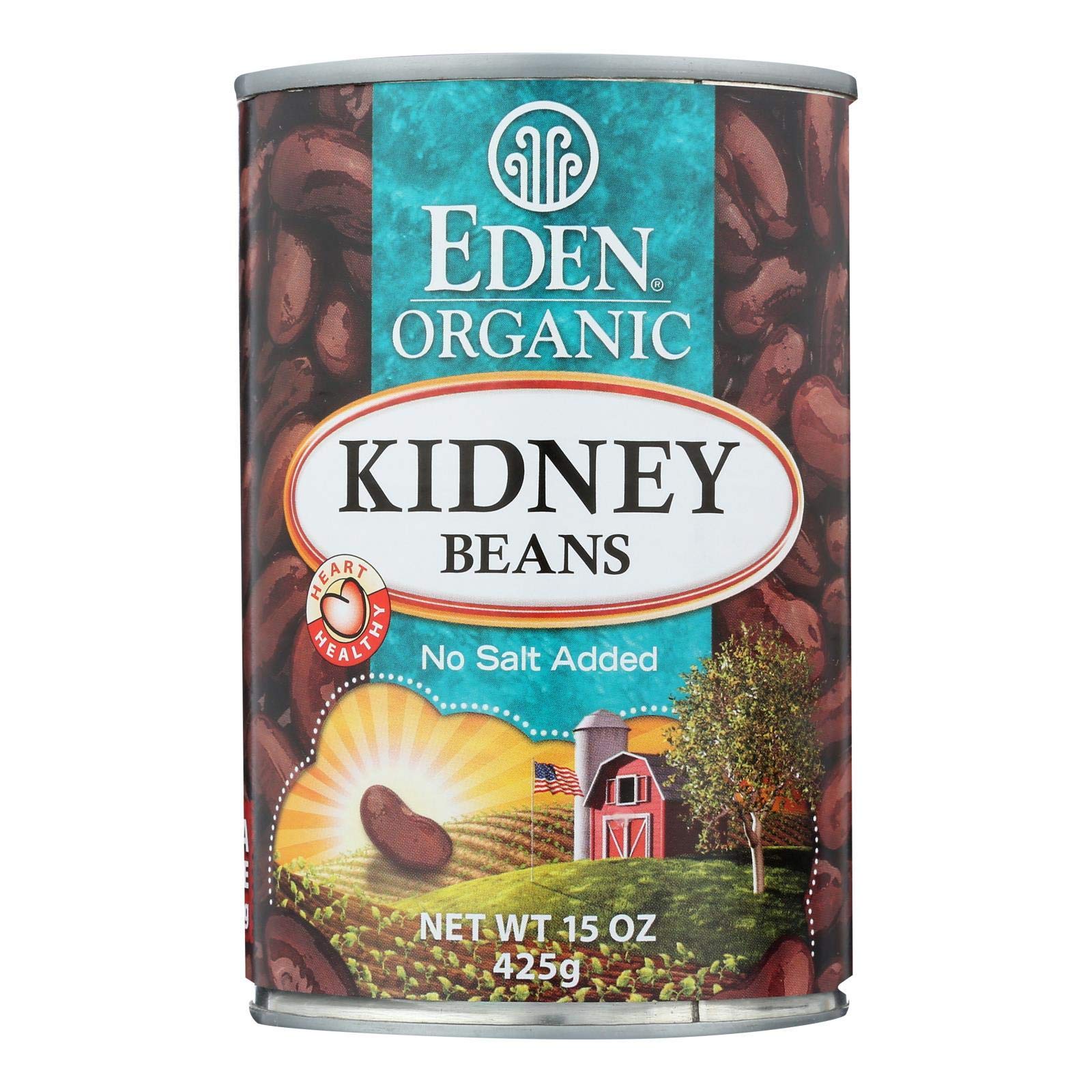 Eden Foods Organic Kidney Beans, 15 Ounce - 12 per case.