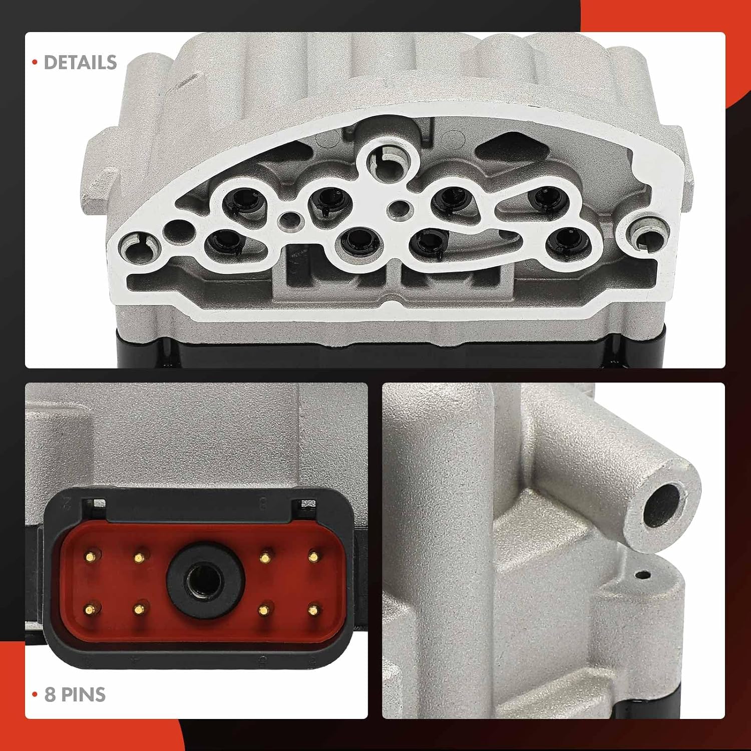 A-Premium Automatic Transmission Shift Control Solenoid Block Pack Fits for Chrysler, Dodge, Eagle & Plymouth Model - for Voyager, Sebring, 200, Town & Country, Avenger, Caravan, Stratus & More