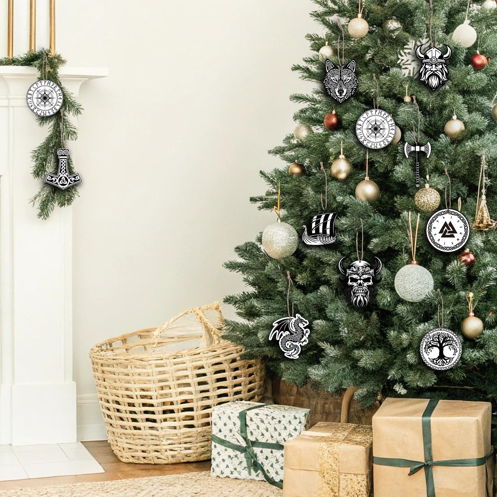 Pagan Yule Tree Decorations