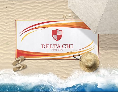 Miniatura 8 de Kappa Alpha Order Fraternity - Toalla de playa rectangular (30 x 60 pulgadas), de gran tamaño, súper absorbente, sin arena, gruesa toalla para