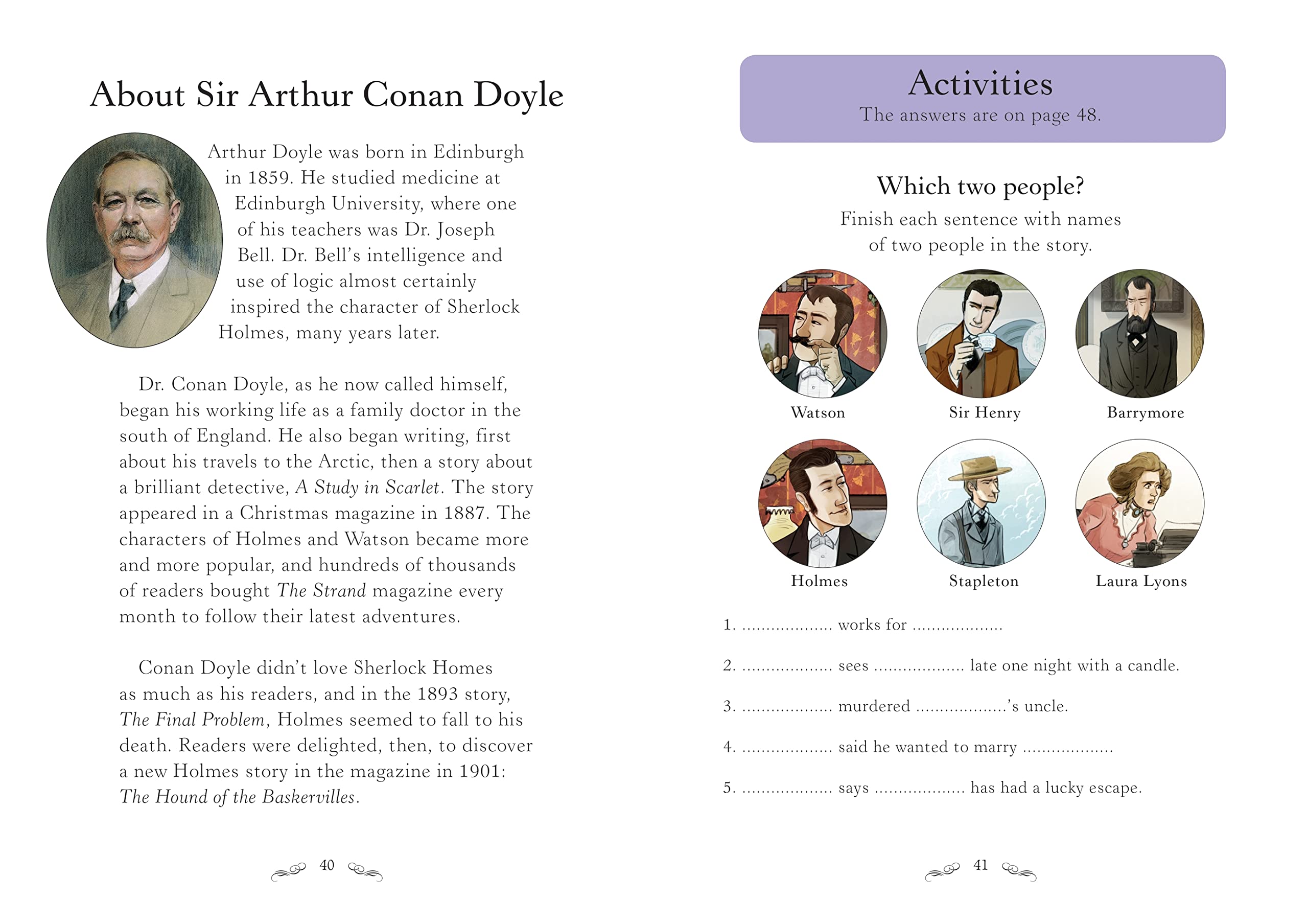 The Hound of the Baskervilles English Readers Level 3