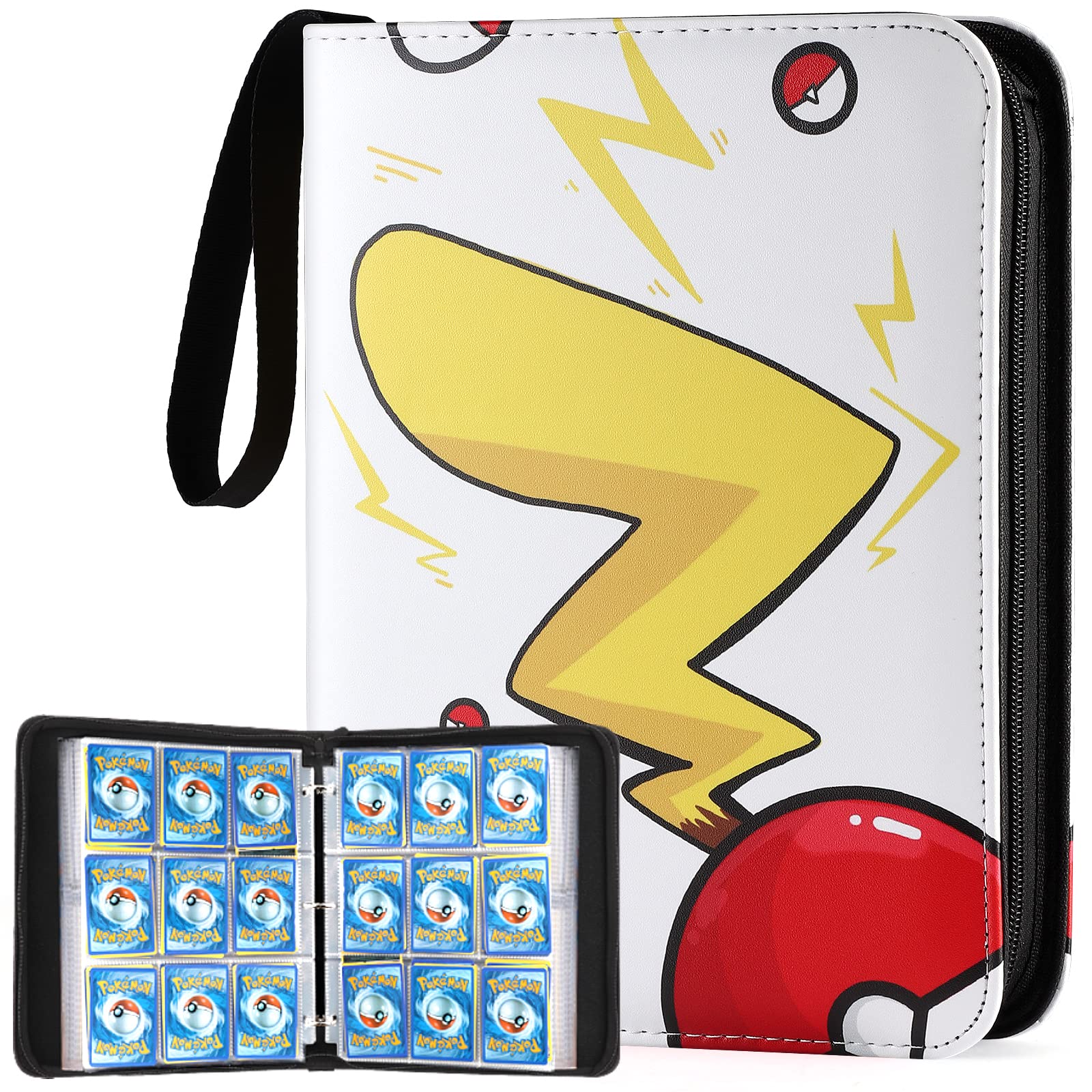 Buy WEWOW Card Binder for Pokemon Cards Trading Card Binder with 50