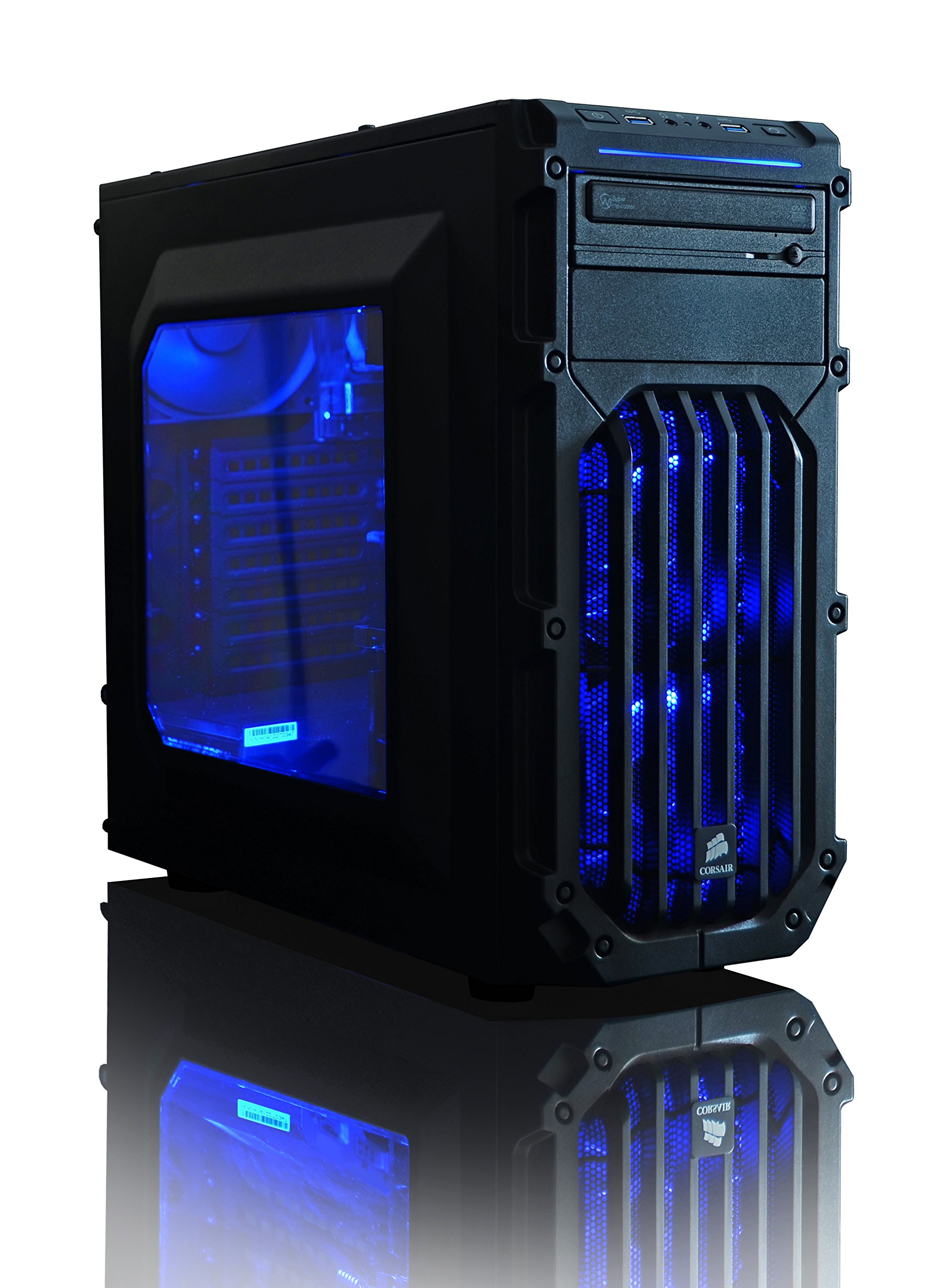 VIBOX Pegasus 27 PC Gaming Computer con Voucher di Gioco, Win 10 Pro, 22" HD Monitor (4,0GHz Intel i5 6-Core Processore, Nvidia GeForce RTX 2070 Scheda Grafica, 32GB DDR4 RAM, 240GB SSD, 3TB HDD)