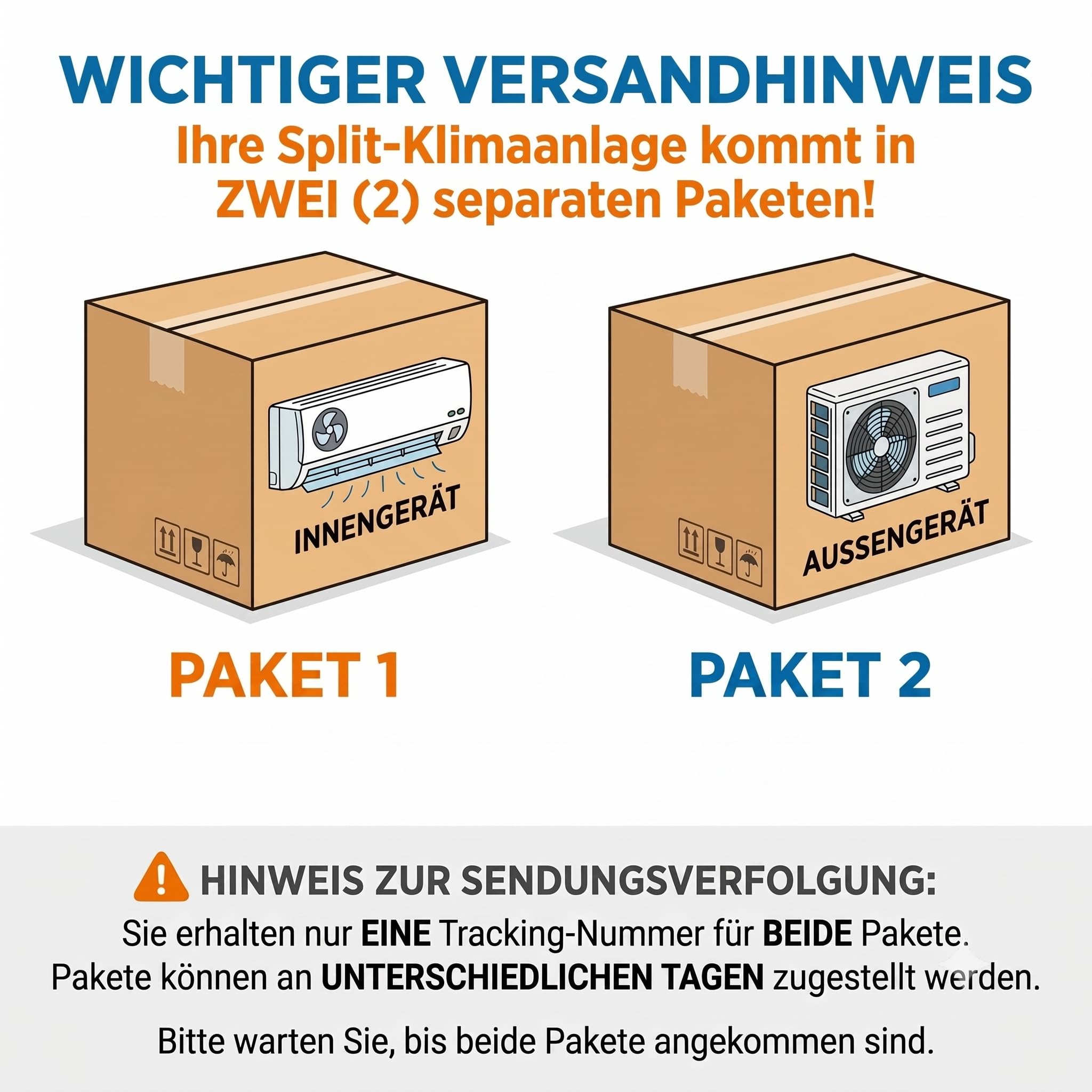 Hantech Split Klimaanlage 18000 BTU 5,2 kW WLAN R32 H-Plus 3m Leitung | Split-Klimagerät H-Plus mit 18000 BTU & 5,2 kW. Inklusive WLAN-Steuerung, R32 Kältemittel, 3m Leitung