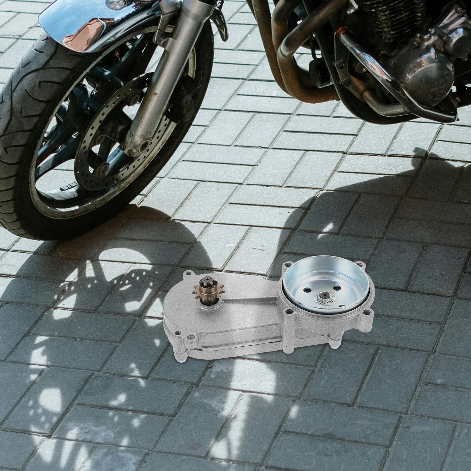 Yardwe Caja Reductora de Engranajes para Motocicleta Mini 4749cc t8F-11t Transmisión de Dos Tiempos Piñón de Cadena 11 Dientes Accesorio de Repuesto para Motos Todoterreno