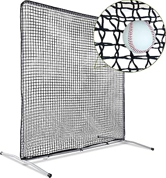 Amazon | 野球ネット 防球ネット 野球バックネット 2.1x2.1m 練習用