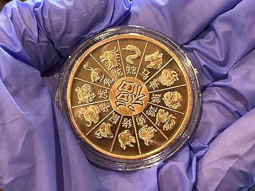 Miniatura 3 de Generic 1 oz Year Of The Dragon 1 Oz .999 Pure Fine Copper BU