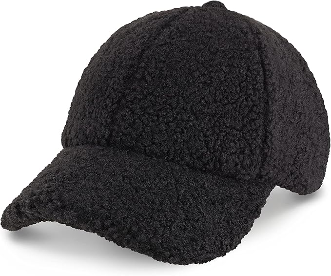 CHOK.LIDS Premium Sherpa Baseball Caps Winter Trendy Style Hats for