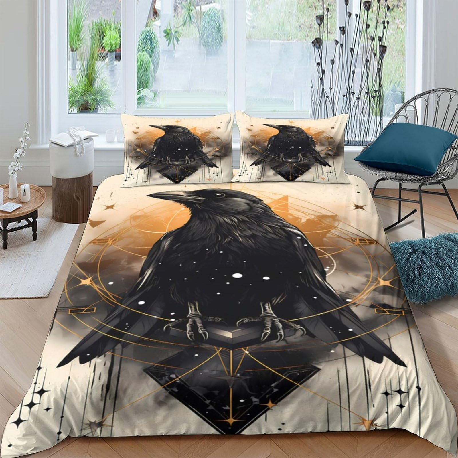 Ctjqhvkz Style-6 3D Printed Fitted Sheet Microfiber Galaxy Starry Sky Bed Cover For Bedroom And Dormitory, Anti-Slip Mattress Protector, Easy Care And Machine Washable Single（135X200cm）