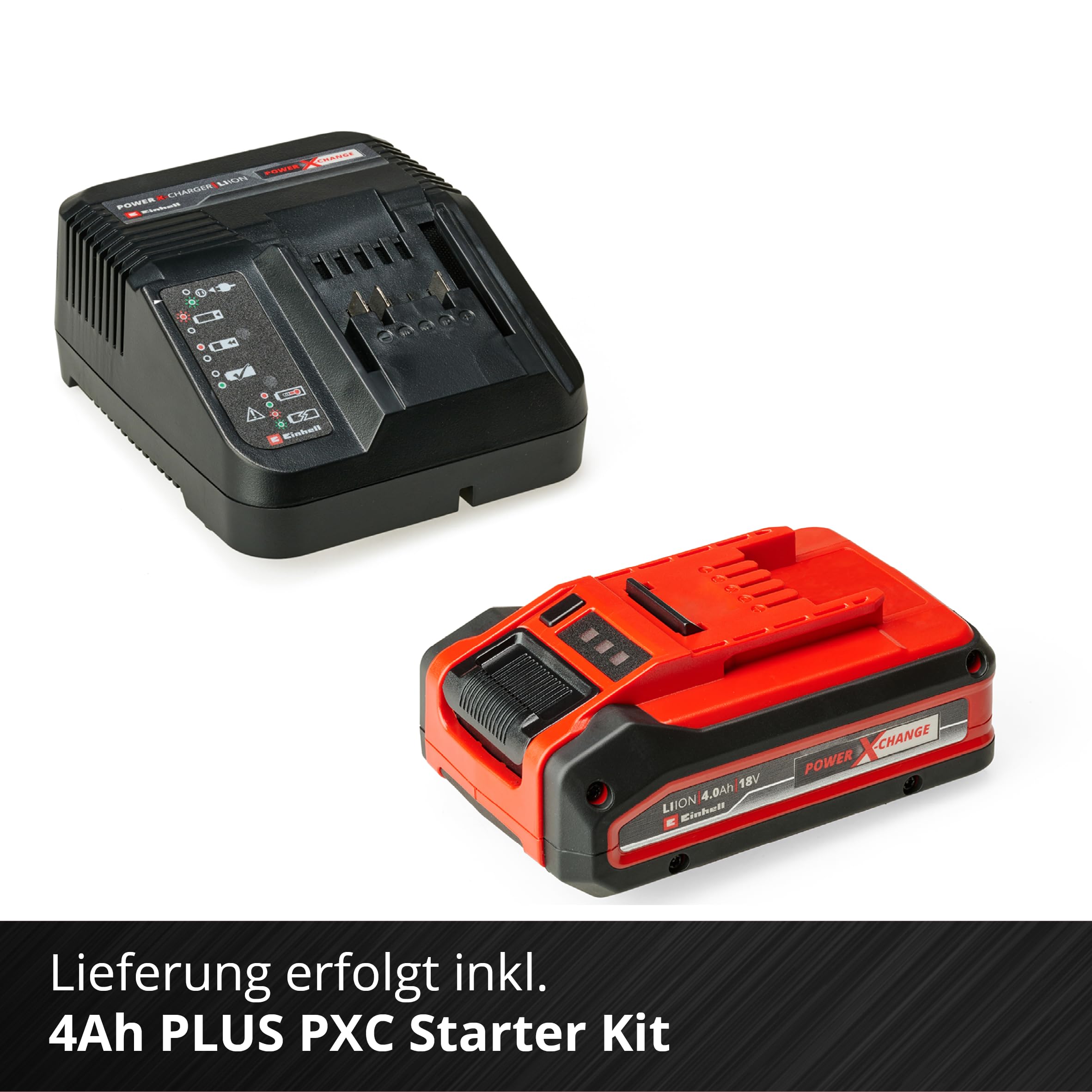 Einhell Akku-Multischleifer TE-OS 18/150-2 Li PXC (18 V, 24000 U/min, 2 mm Schwingkreis, Staubfangbox, Staubabsaugadapter, inkl. 6x Schleifpapier, Akku und Ladegerät)
