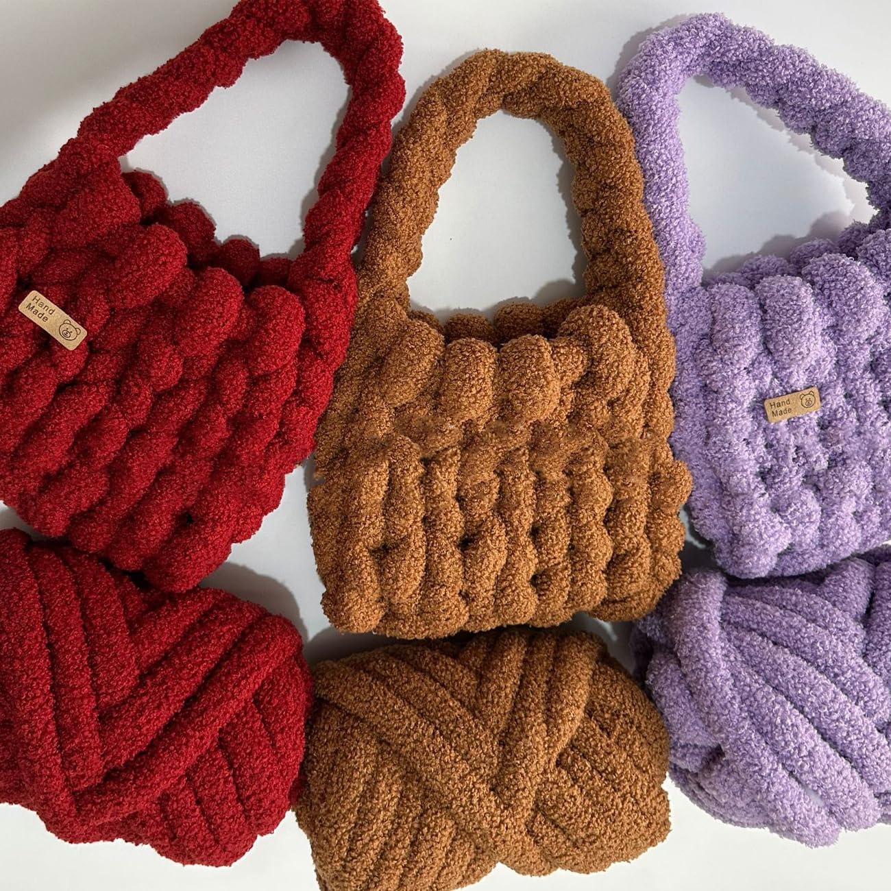 Dicke Wolle Zum Handstricken 500g/1000g Dicke Wolle Zum Handstricken Chunky Yarn Schlauchgarn Häkelwolle Dickes Garn Zum Häkeln Stricken, Für Decken, Tasche, Handstrickgarn (Schwarz,1500g)
