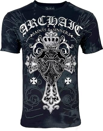 Archaic by Affliction Mens T-Shirt Sinestro