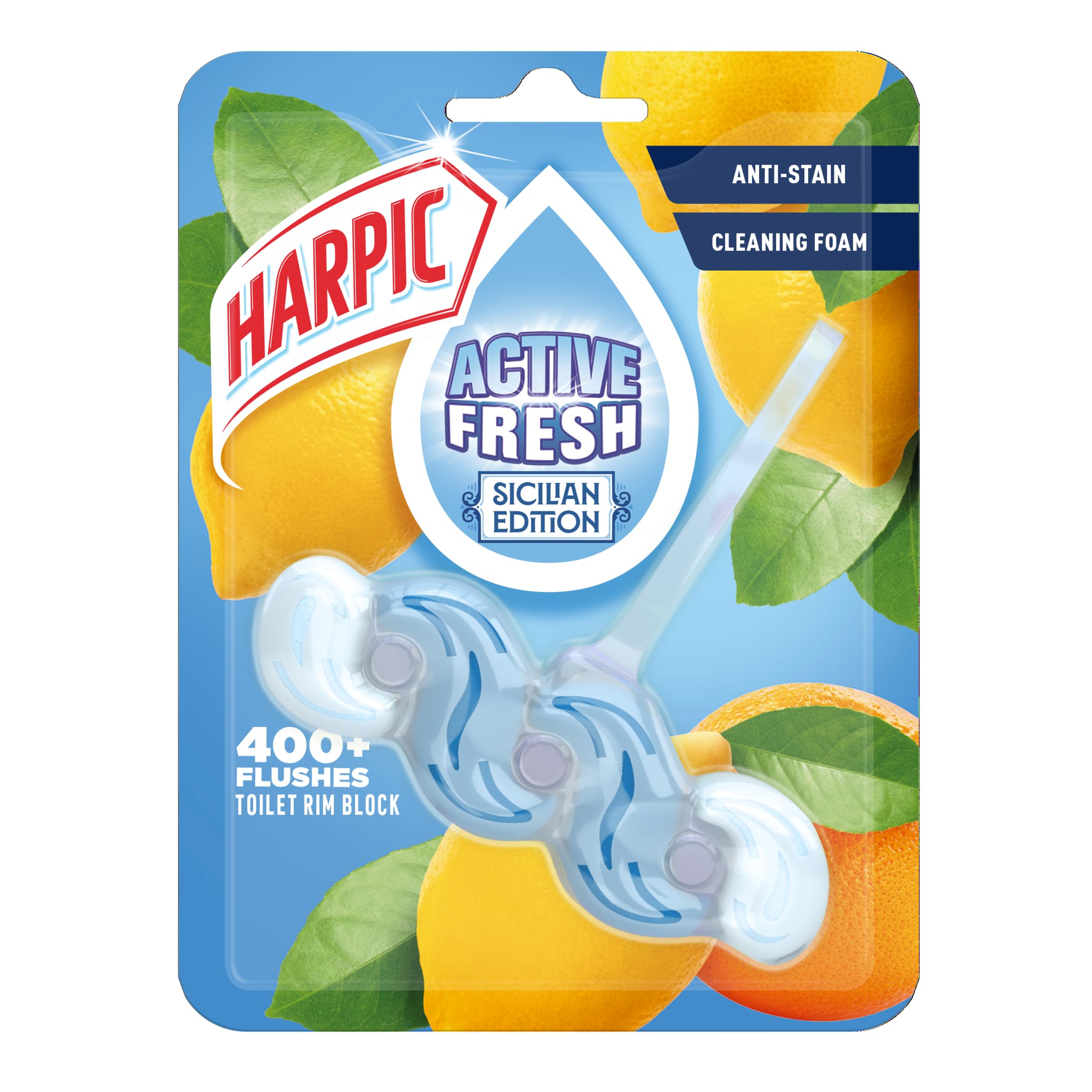 Harpic Active Fresh Toilet Rim Block Sicilian Edition 35g-image-14