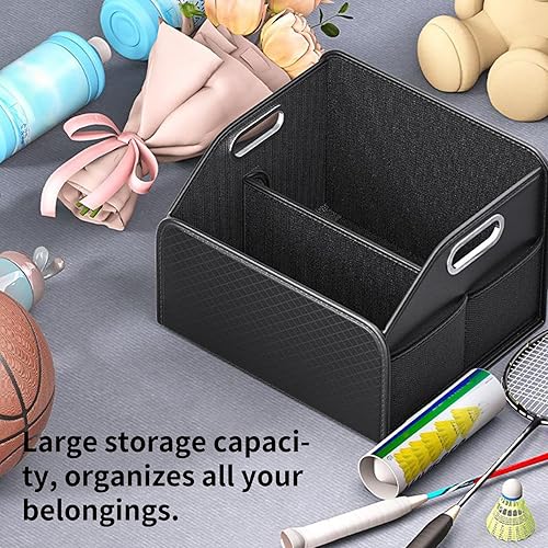 Miniatura 5 de Trunk Organizer  Foldable with Handles,Large Trunk Organizer Car Storage Box  for SUV RV Sedan Automotive Vehicle Accessories Interior Cargo Tool