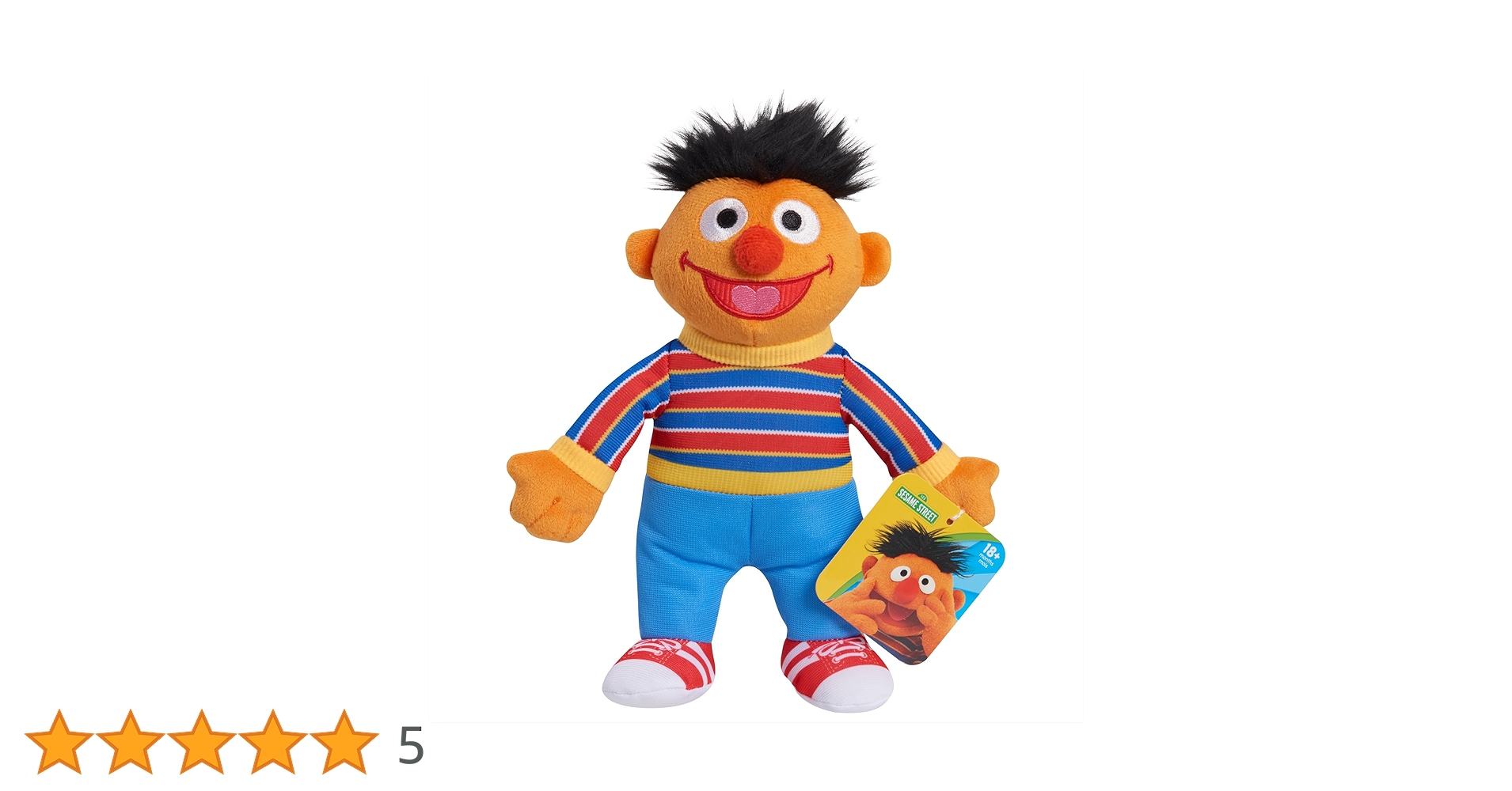 アーニー ぬいぐるみ ぬいぐるみS アーニー(ぬいぐるみ)｜SESAME STREET MARKET/公式