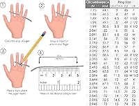 Vista 9 de Juego de anillos de compromiso de boda de plata de ley de 4.3 quilates con circonita cúbica de corte princesa