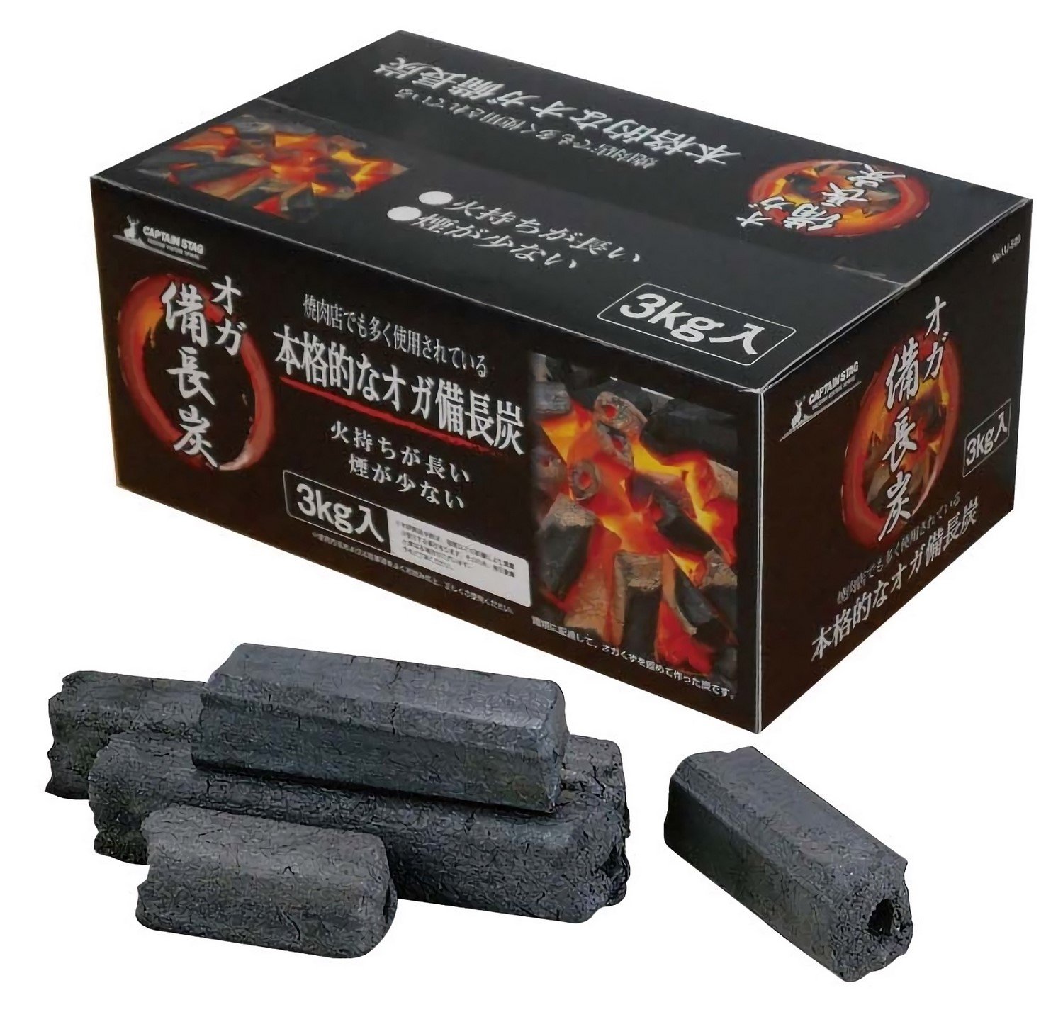 Captain Stag Oga Bincho Charcoal