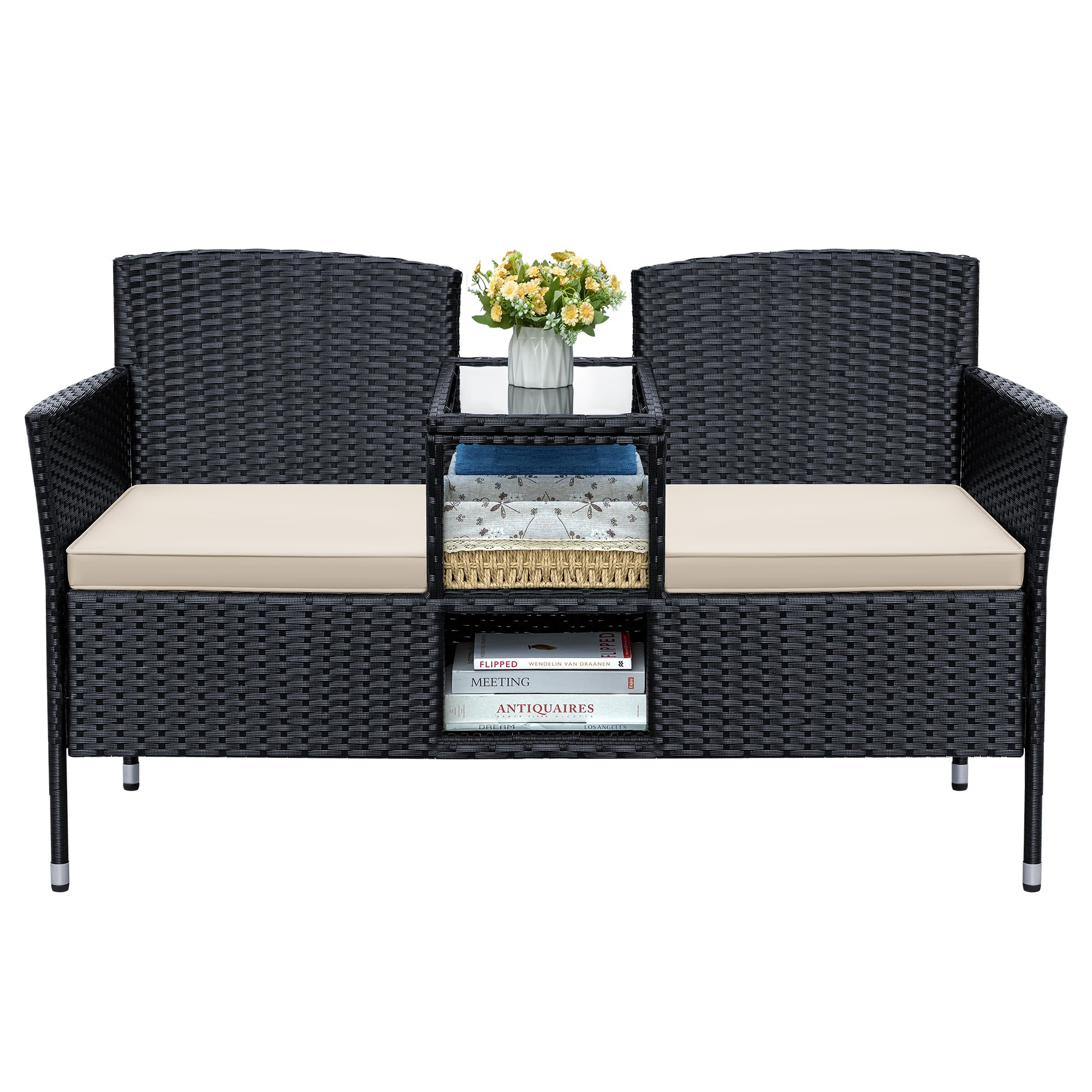 Wayfair Outdoor Loveseat Winston Porter Patio Loveseat, Outdoor