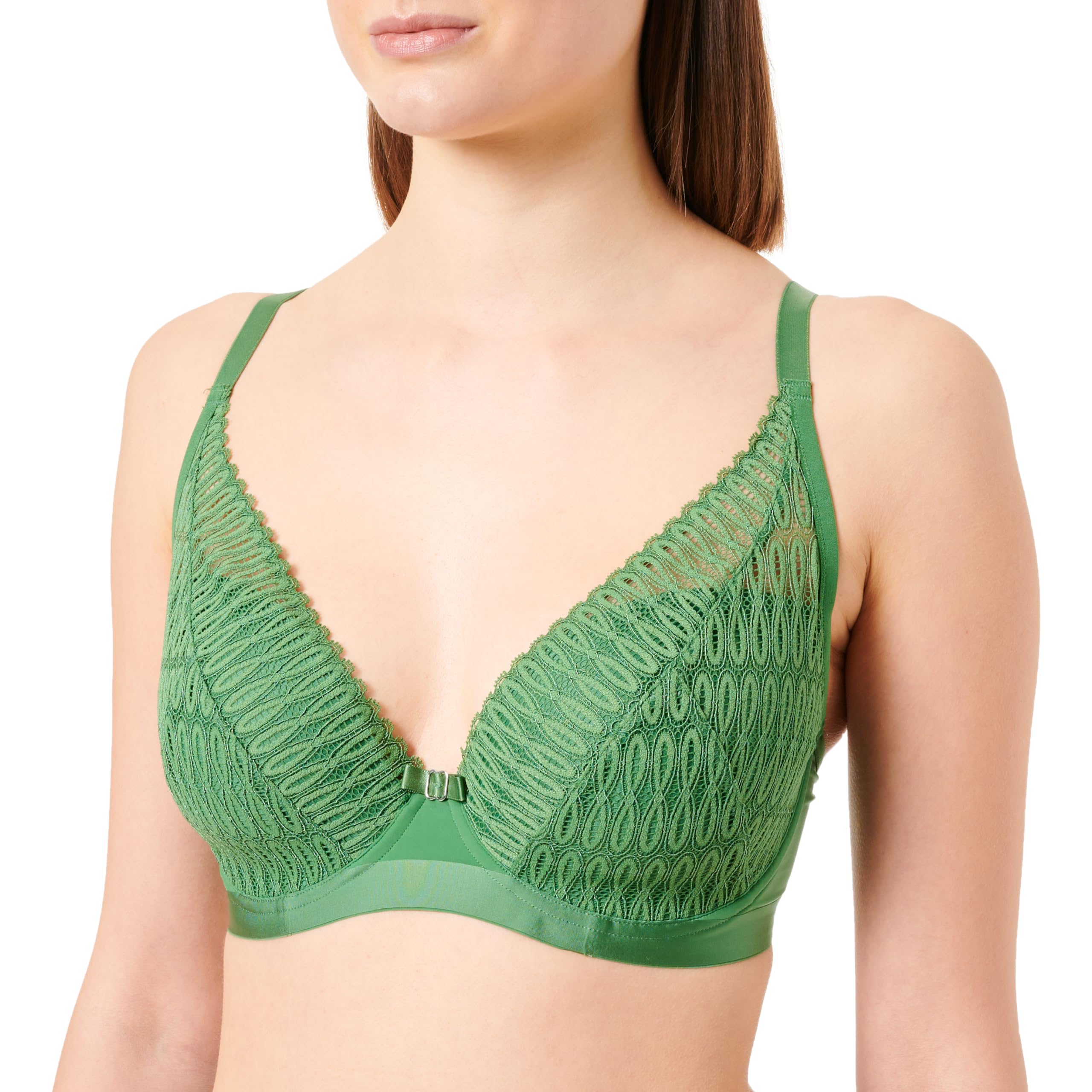 Triumph Women's Lush Green Aura Spotlight Conscious Wp Bra, 34C