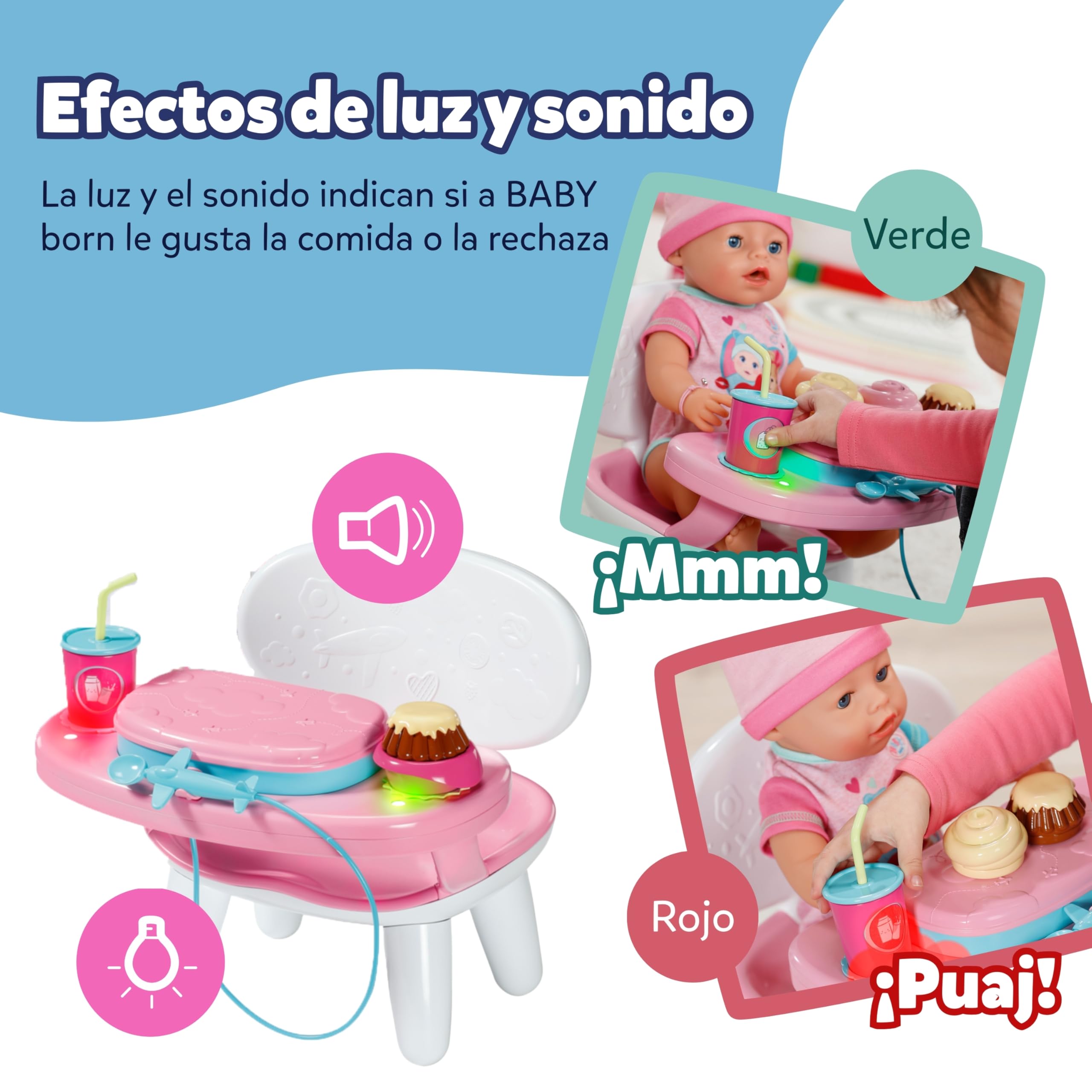 BABY born Lunch Time Table