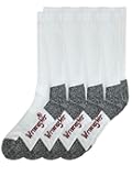 Mens Riggs Workwear Ultra-Dri Moisture Wicking Crew Boot Socks 4 Pair Pack