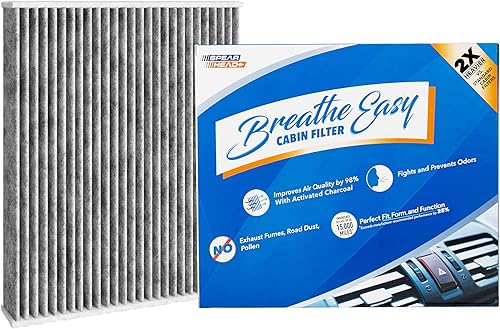 Miniatura 146 de Spearhead Premium Breathe Easy - Filtro de cabina con hasta un 25% más de vida útil con carbón activado