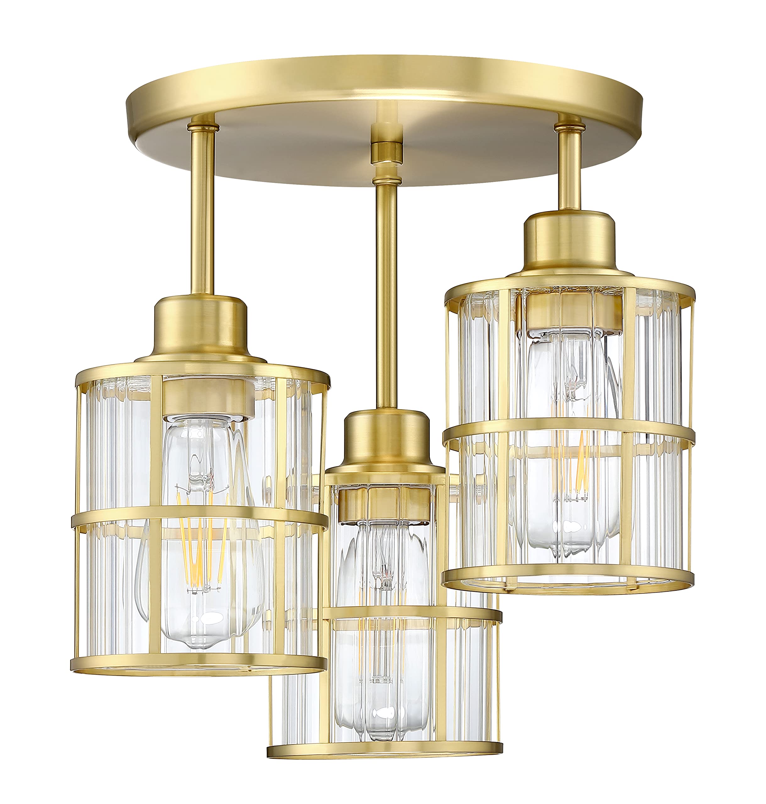 サイズ Doraimy Lighting Indoor 3 Pack 1 Light Pendant Ceiling Light