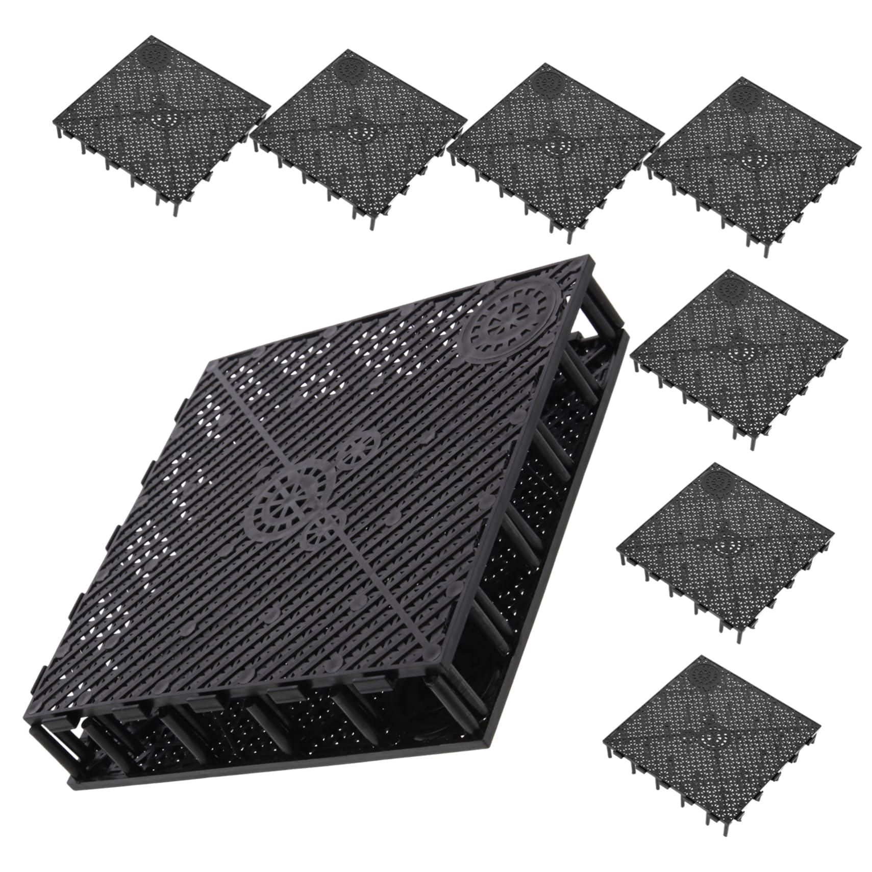 Plaque filtrante inférieure en PVC pour grand aquarium de poissons-dragons