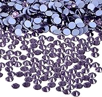 Vista 57 de Bymitel Hotfix - Gemas redondas de diamantes de imitación de cristal para manualidades, mezcla de 6 tamaños con kit de lápiz de cera, negro