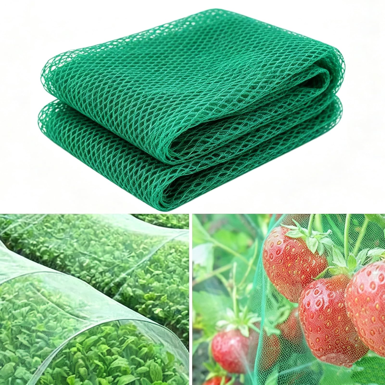 Generico Rete Di Protezione Anti Insetti Piccioni Rete Antigrandine | Maglia Fine Tessuto A Maglia Anti-Uccelli Ortaggi Piante Per Giardino Balcone Laghetto Alberi Da Frutto
