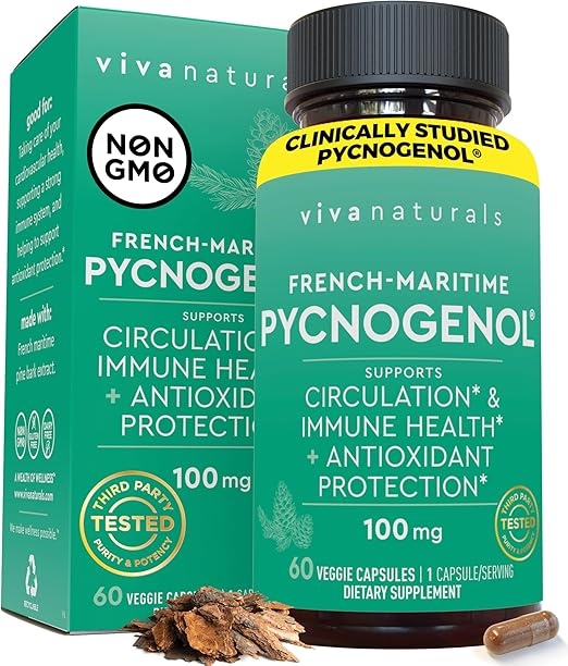 Pycnogenol 100mg from French Maritime Pine Bark Extract