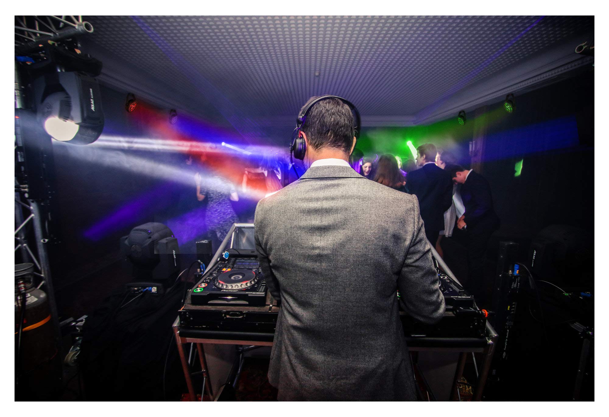 Showlite SPS-120-DMX LED Party Spot - RGB Lichteffekt mit 36 Watt - 17° Abstrahlwinkel - Standalone- oder DMX-Betrieb möglich - Viele Automatik- und Musikprogramme inkl. Strobe-Effekt