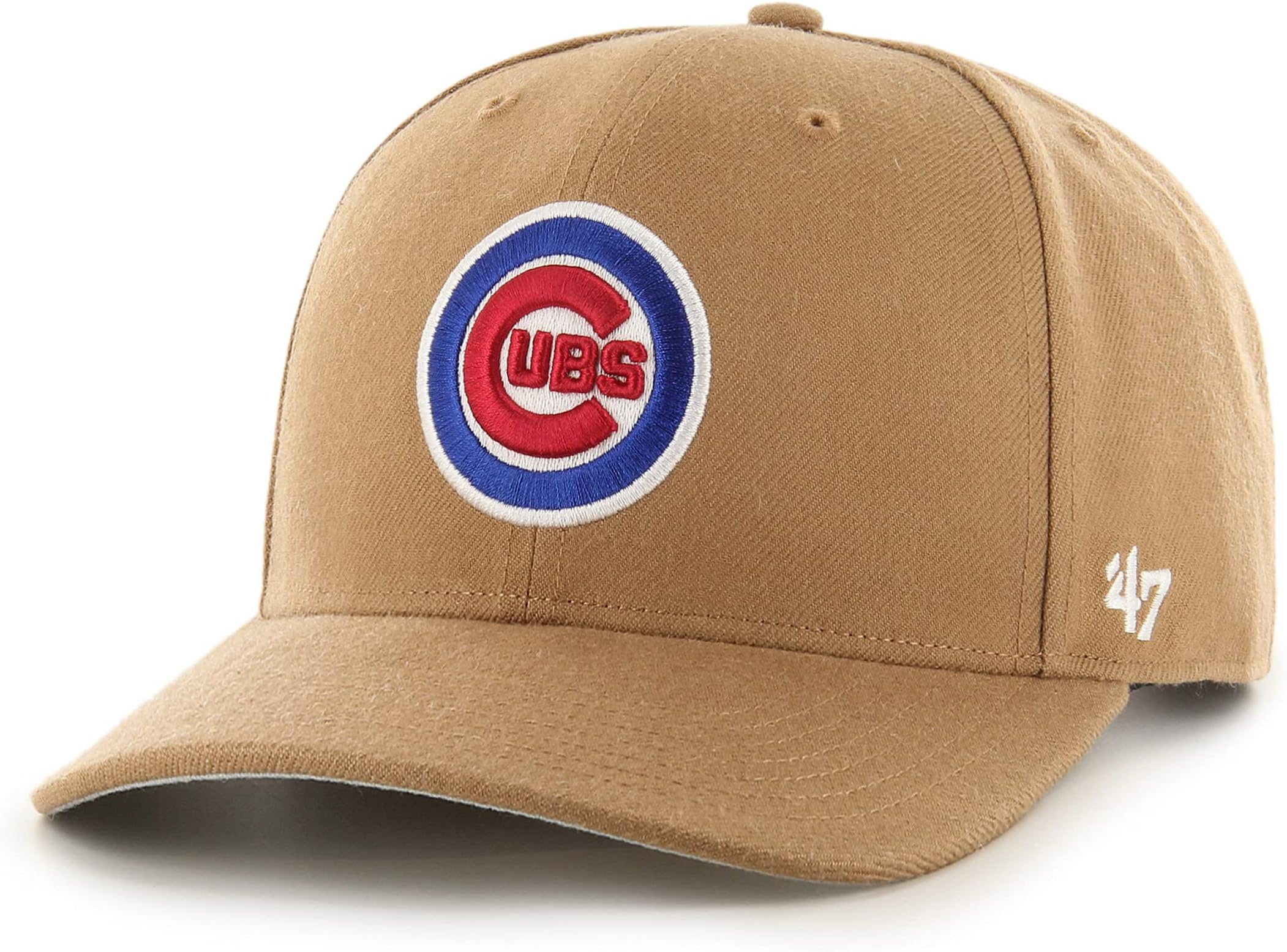 '47 MLB Chicago Cubs Cold Zone MVP DP Unisex Baseball Cap, Snapback, Cubs Badge Logo, Colour