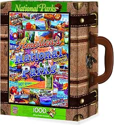 MasterPieces / Collector Suitcase 1000-piece Puzzle, National Parks