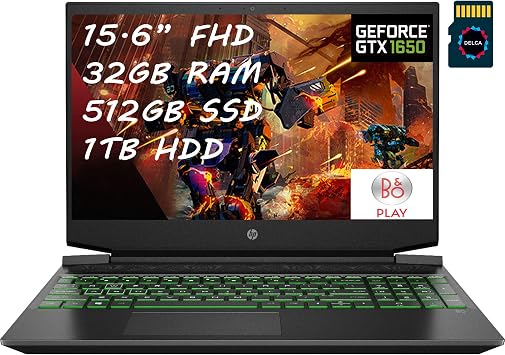 Amazon.com: HP Pavilion 15 Premium Gaming Laptop AMD Hexa-Core Ryzen 5  4600H (\u003e I7-9750H) Pantalla FHD de 15.6\