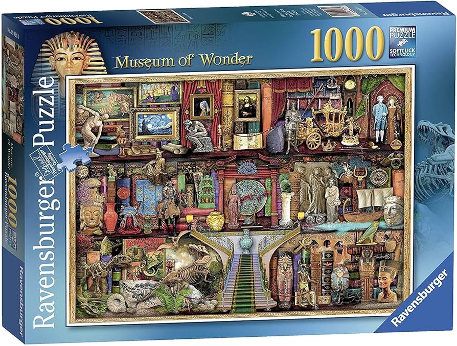 Ravensburger RUKS Museum 1000ピース パズル Amazon.co.jp: Ravensburger Museum of Wonder 1000pc Jigsaw Puzzle