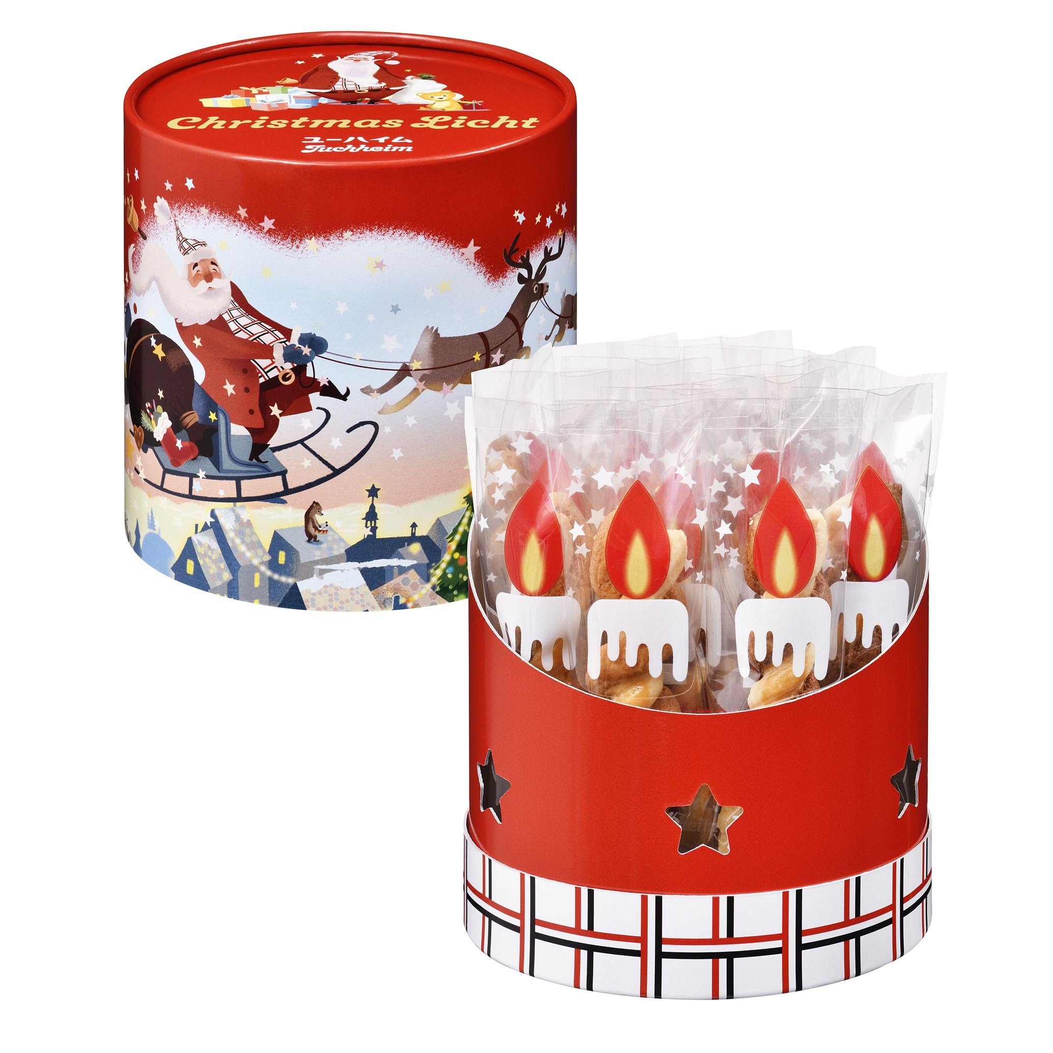 Amazon | クリスマス ギフト お菓子 ユーハイム クリスマスリヒト 1箱