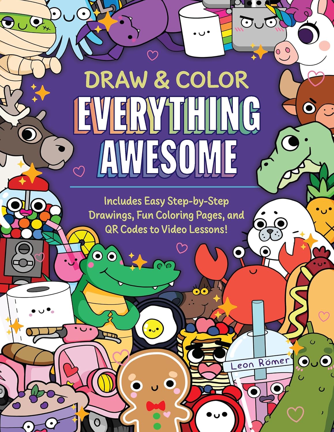 Draw and Color Book with Video Tutorials