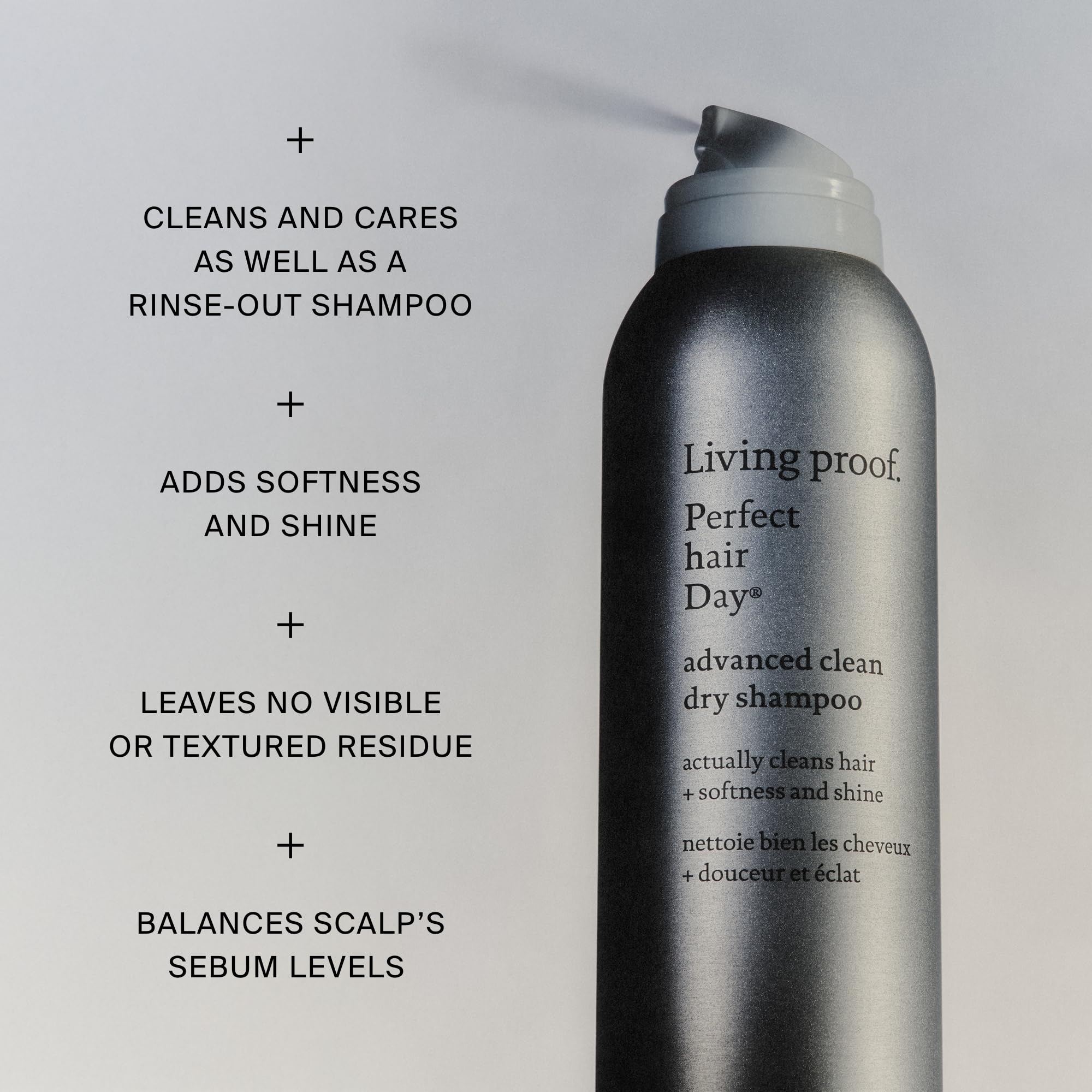 Living Proof Travel Size Advanced Clean Dry Shampoo and Dry Volume Texture Spray Bundle